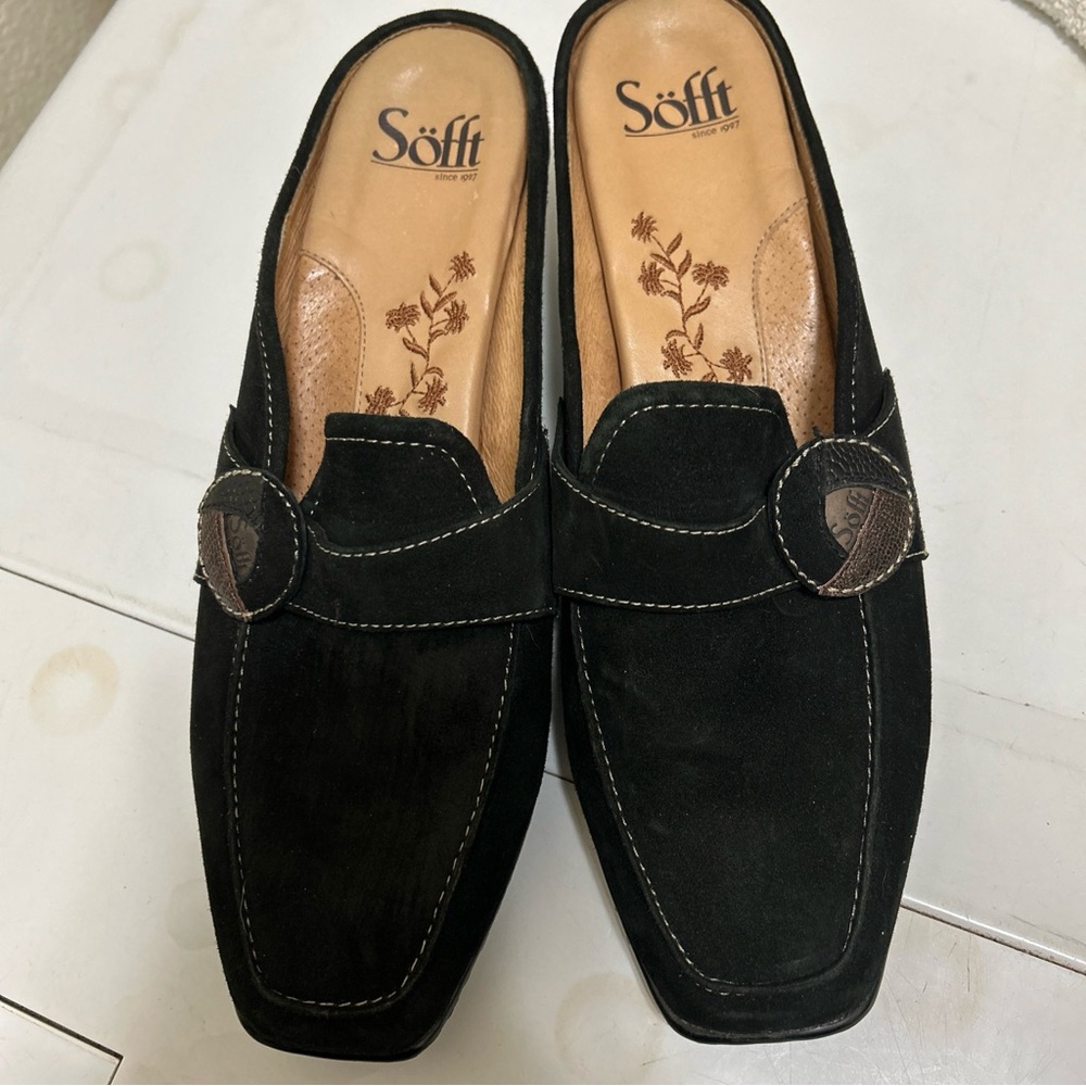 Sofft Shoes 11M Suede black